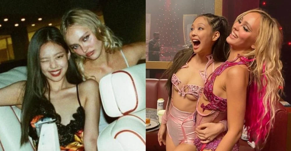 jisoo et lily rose depp the idol