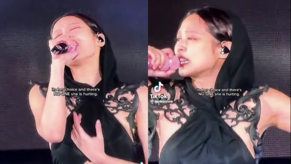 jennie crying
