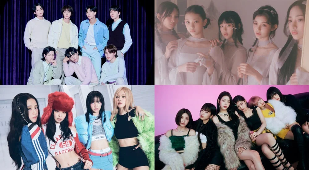 bts blackpink newjeans