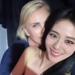 Jisoo et Charlize Theron