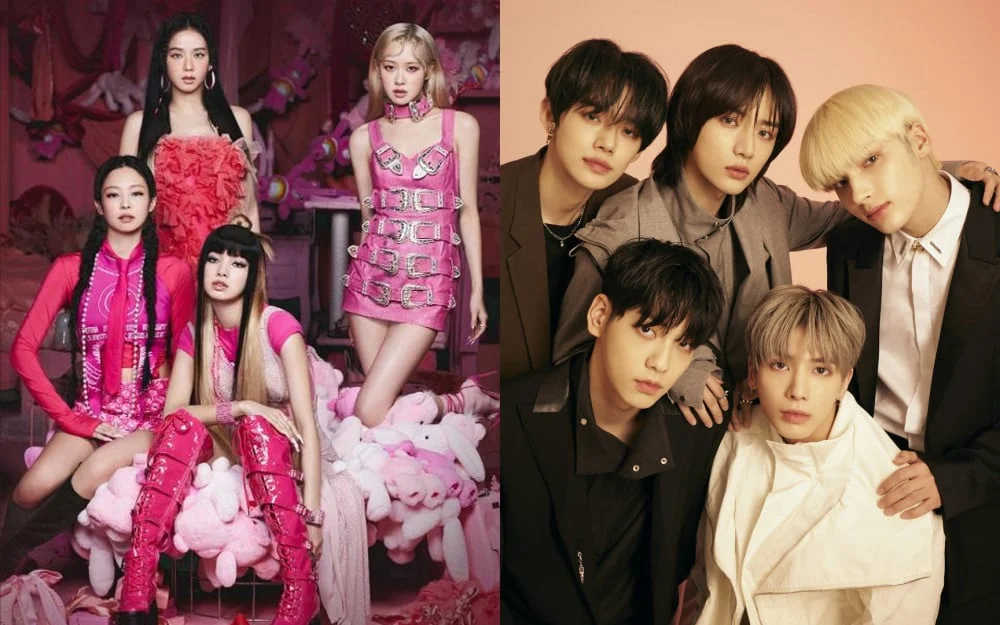 BLACKPINK et TXT