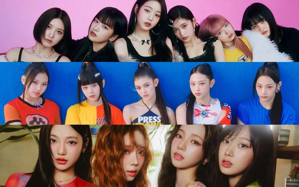 TOP 10 des groupes d'idoles féminines ayant vendu le plus d'albums en 2023