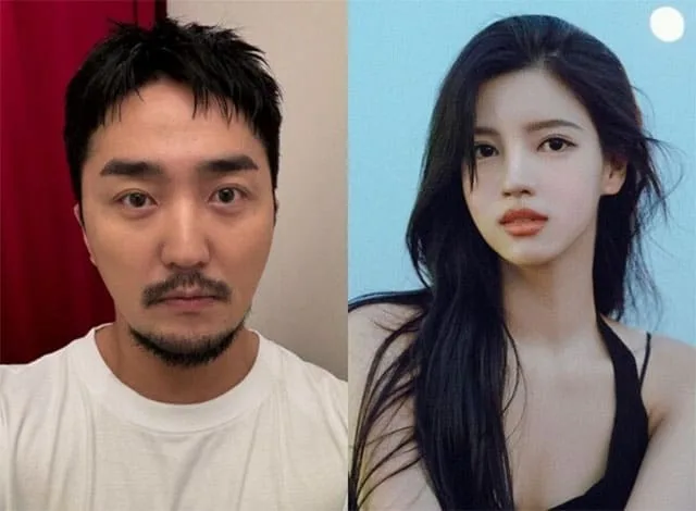 Yoo Byung Jae and Lee Yoo Jung