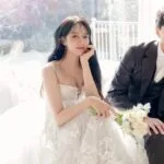 Actress Kang Eun Bi and Byun Joon Pil