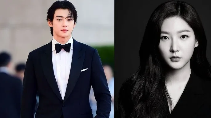 Cha Eun Woo and kim sae ron