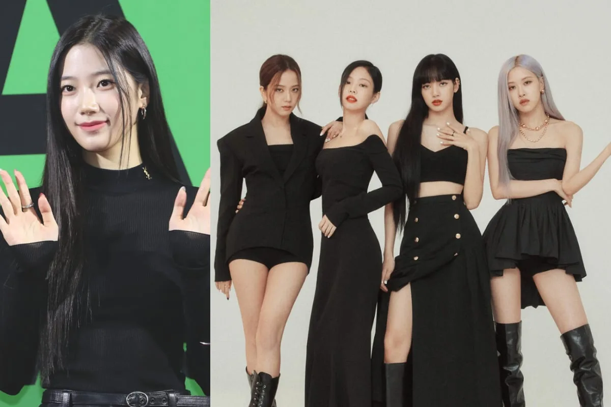 Kazuha and BLACKPINK