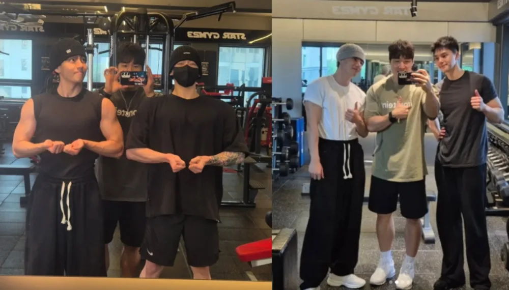 BTS’s V, Jungkook, and Song Kang