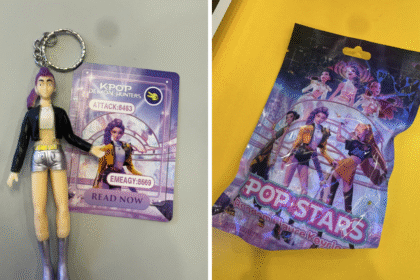 'K-Pop Demon Hunters' keychain viral