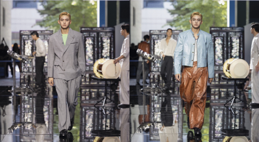 Lucas walks 'Catwalk Festa'