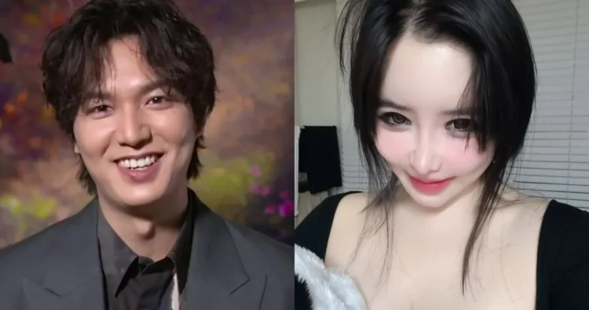 2NE1's Park Bom and lee min ho