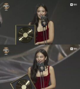 jennie winning award taipei