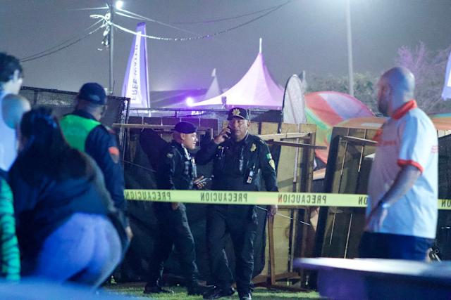 Mexico City's AXE Ceremonia music festival suspended after crane accident  leaves two dead