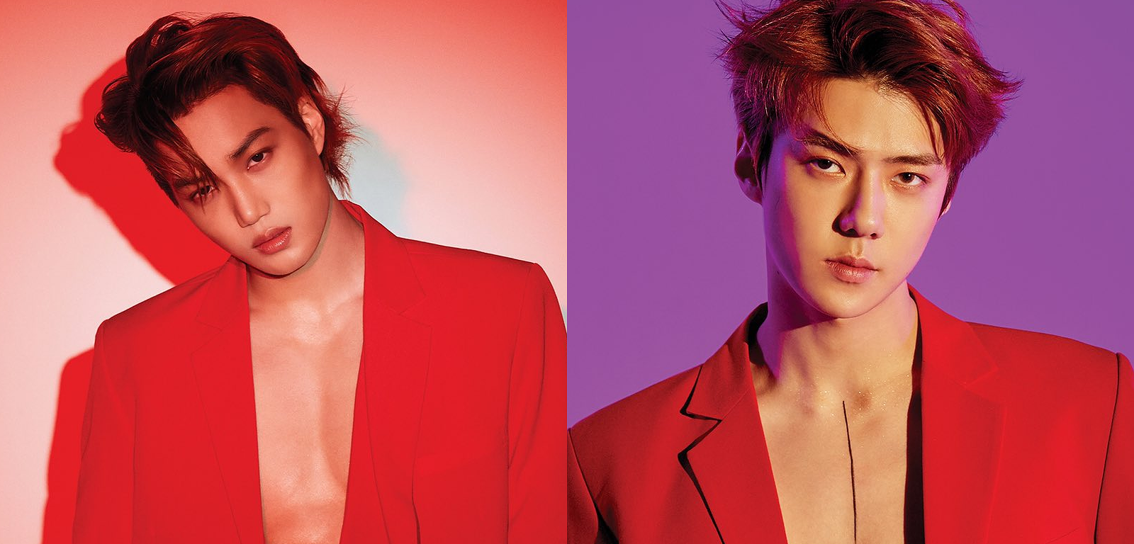 EXO : Photos teasers de Kai et Sehun pour « LOVE SHOT » – K-GEN